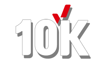 10K 로고